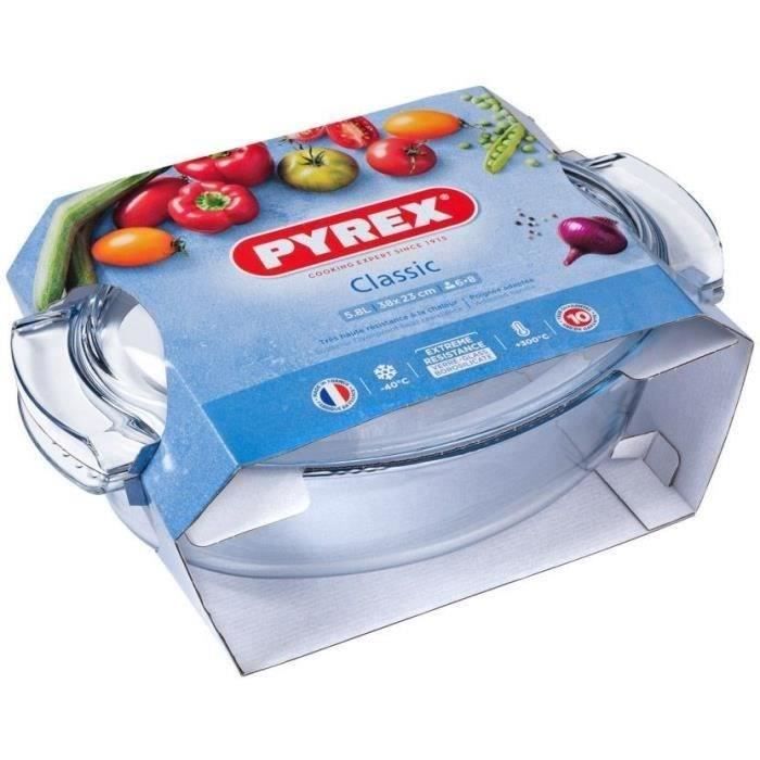 Cocotte en verre pour four Les ustensiles de cuisine